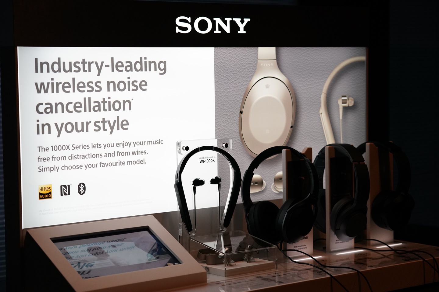 Sony bezicne slusalice za potiskivanje buke