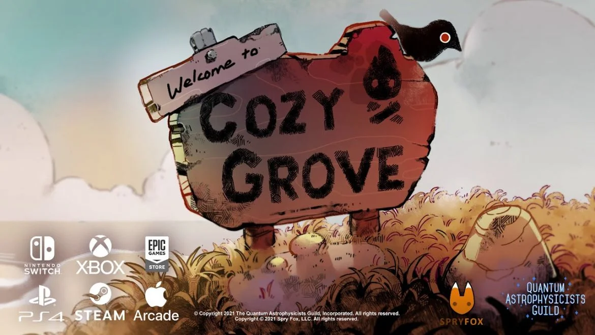 Cozy Grove Naslovna