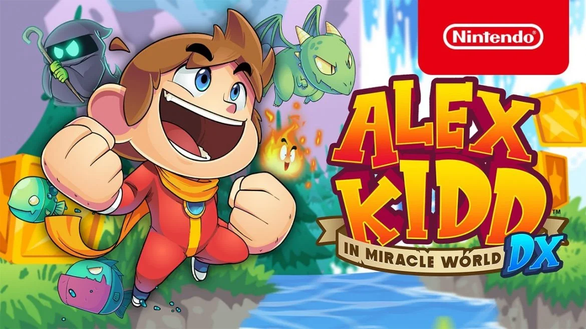 Alex Kidd in Miracle World DX Naslovna
