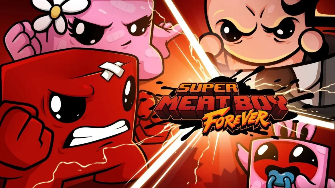 Super Meat Boy Forever Naslovna