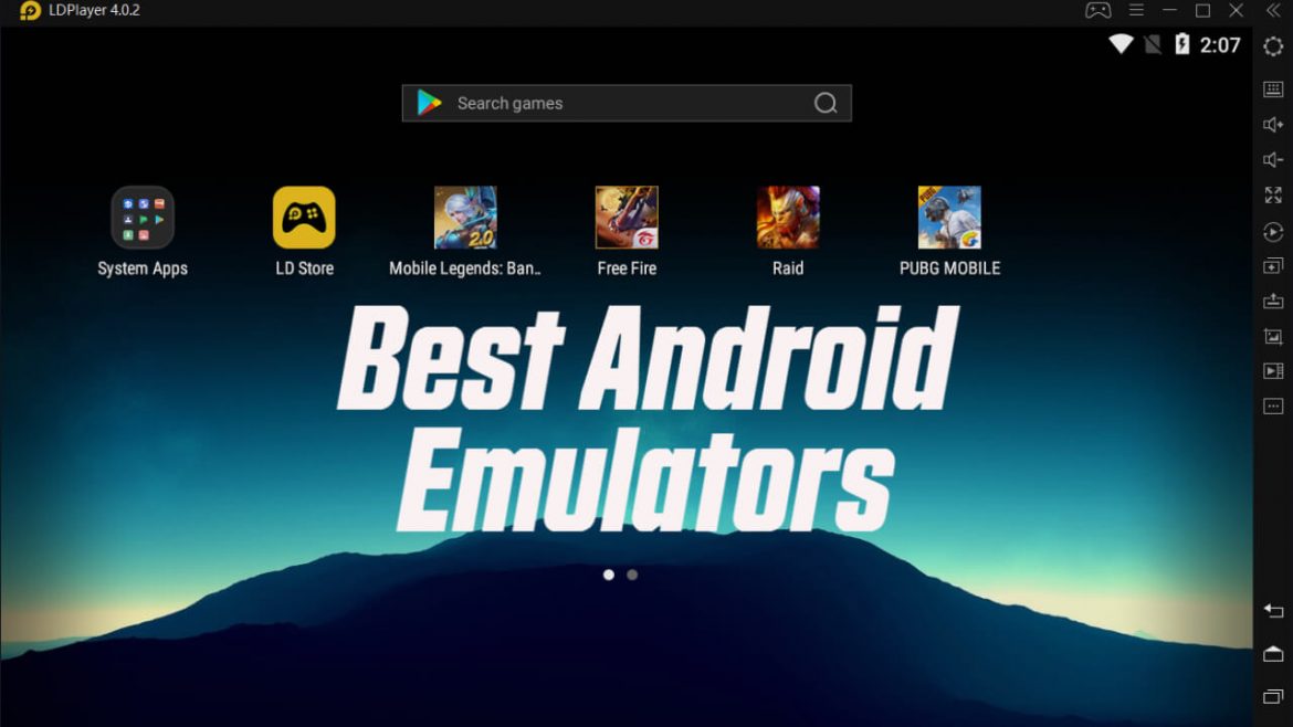 Android emulatora