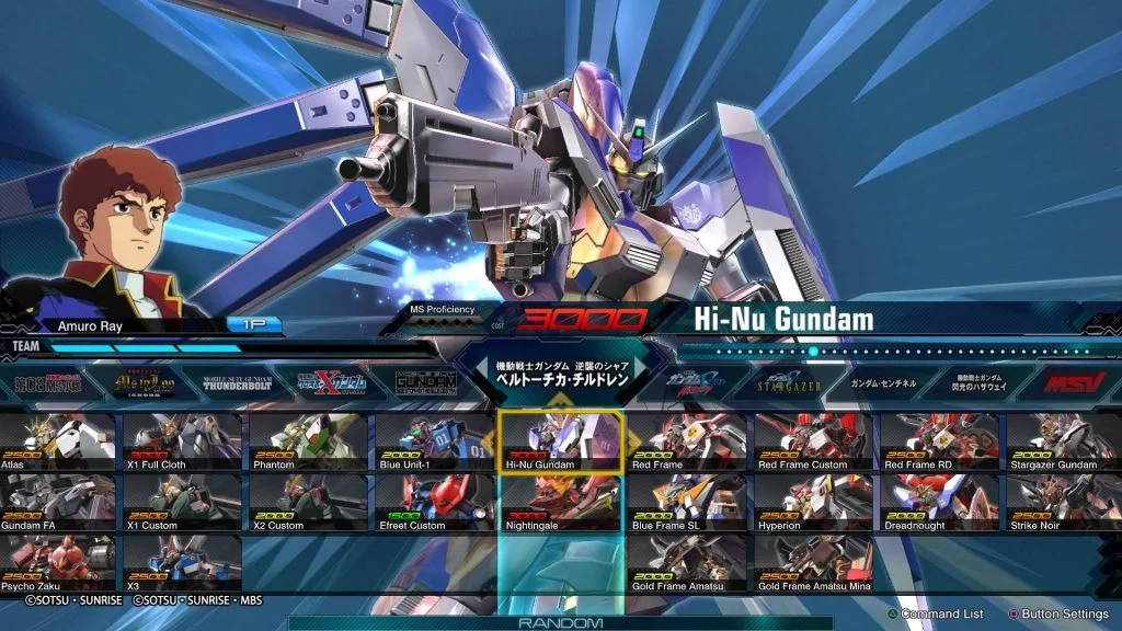 Mobile Suit Gundam Extreme VS. Maxiboost ON