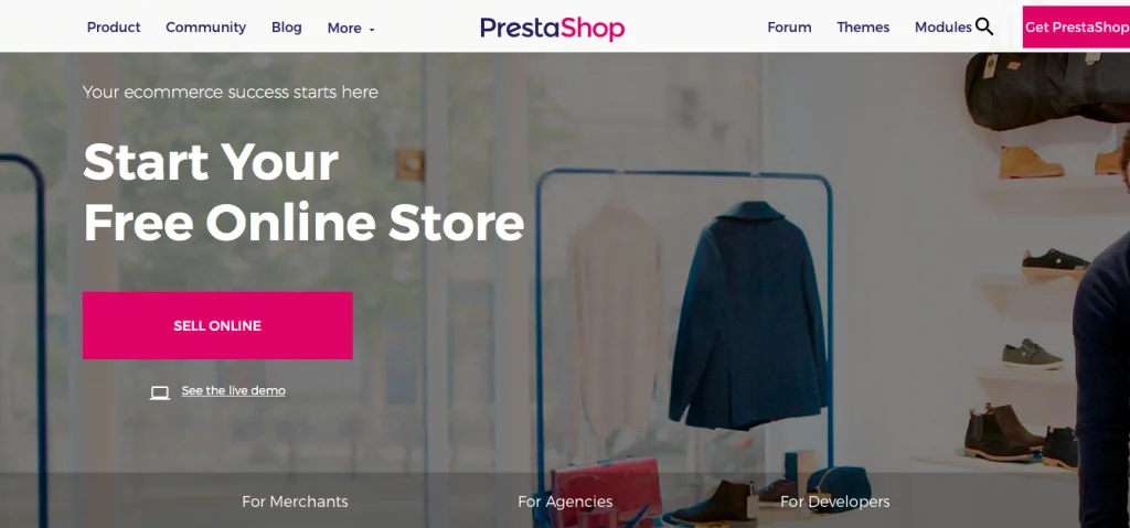 Free online shop