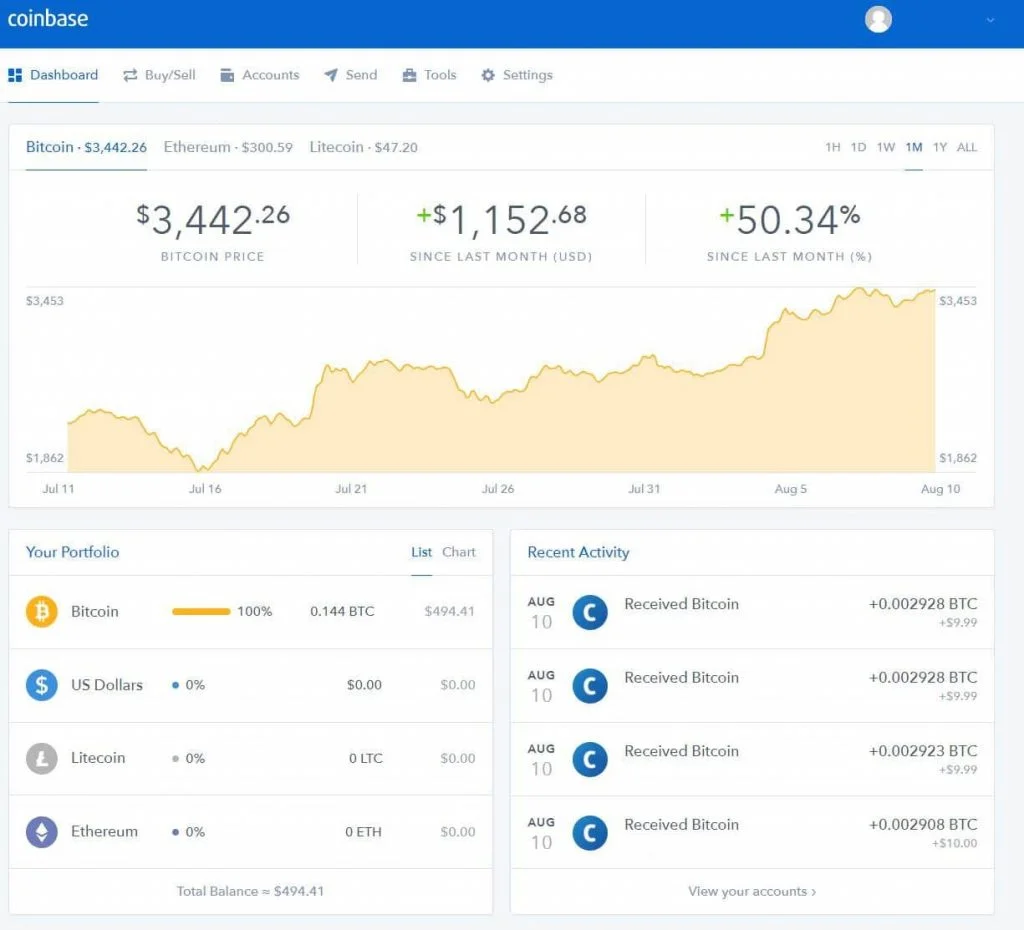 CoinBase 1