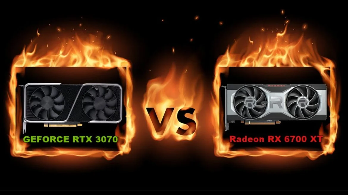 GeForce RTX 3070 vs. Radeon RX 6700 XT Naslovna
