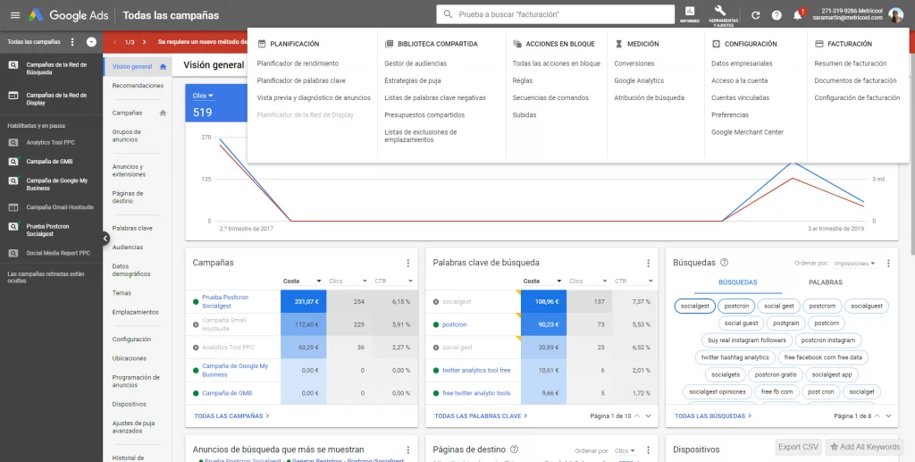 Google Ads Keyword Planner