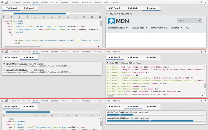 Web Design Pirate for DevTools