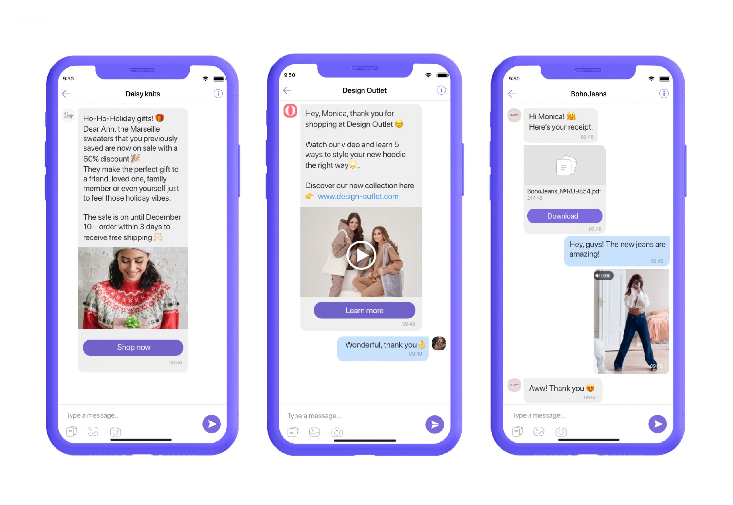 Personalised Viber Business Messages