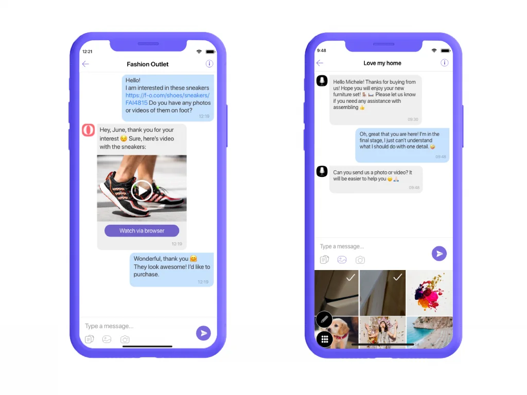 Conversational Viber Business Messages