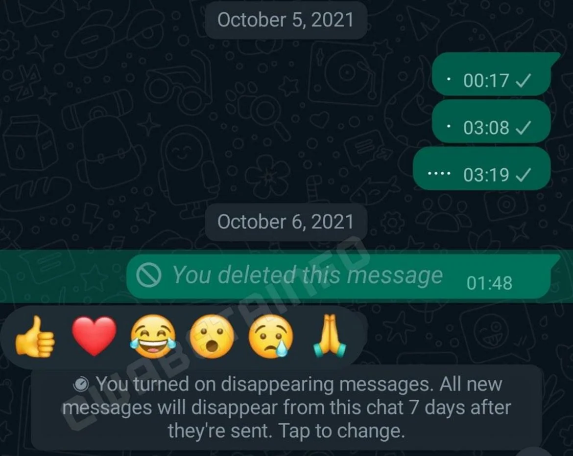 WhatsApp dobija emoji reakcije-Naslovna