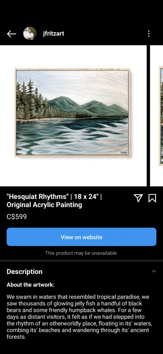 Instagram prodavnica 3