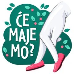 Niš stikeri će-majemo