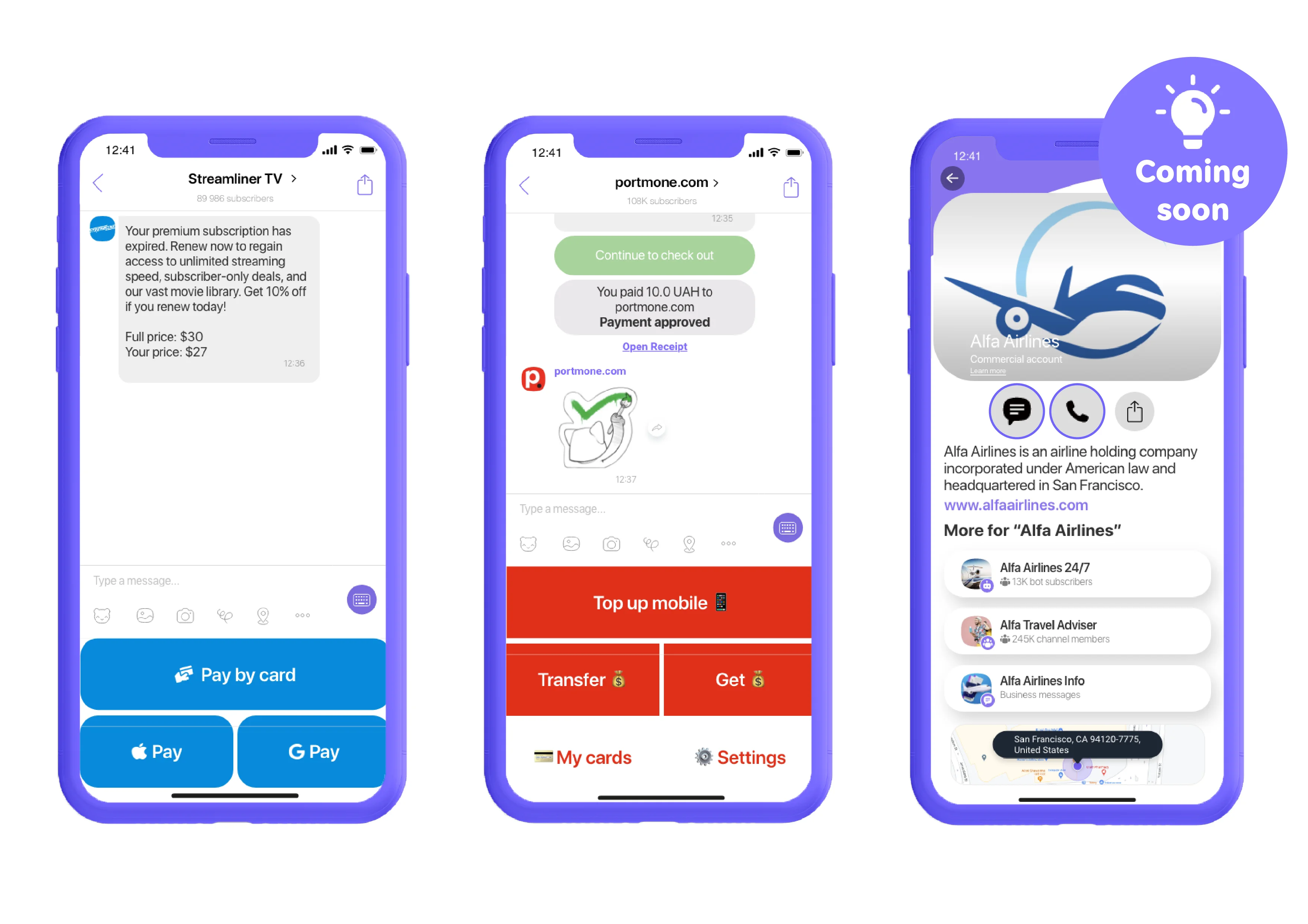 Viber add-on services