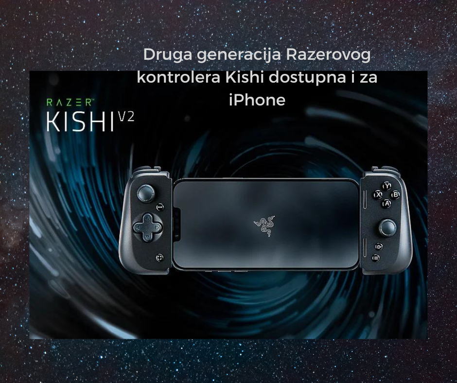 Druga generacija Razerovog kontrolera Kishi dostupna i za iPhone