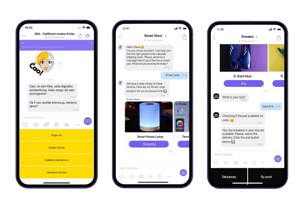 Enhanced customer experience with Viber Chatbots