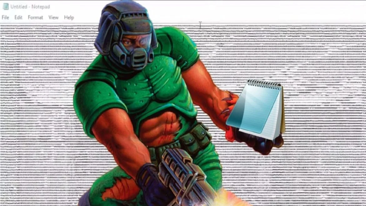 Doom notepad