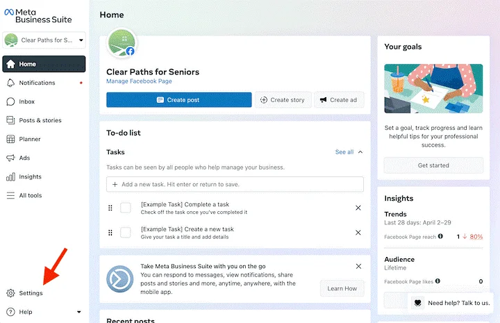 Kreiranje fejs stranice