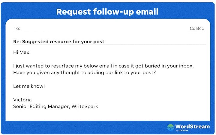 e-mail-a za nastavak zahteva