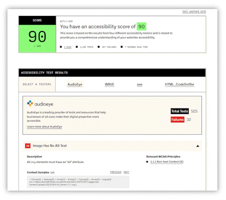 Accessibility Test