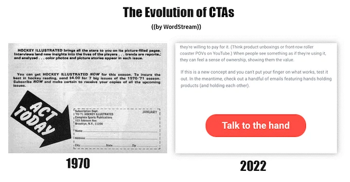 Evolucija CTA