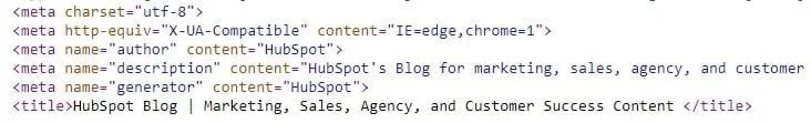 Meta tag name