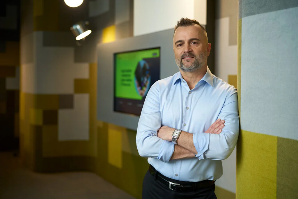 Mike Michel, CEO of Yettel 1