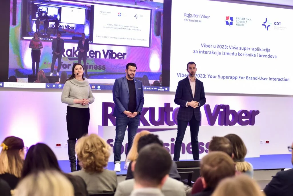 Berina Tanovic, Konstantin Kostadinov i Atanas Rajkov Rakuten Viber