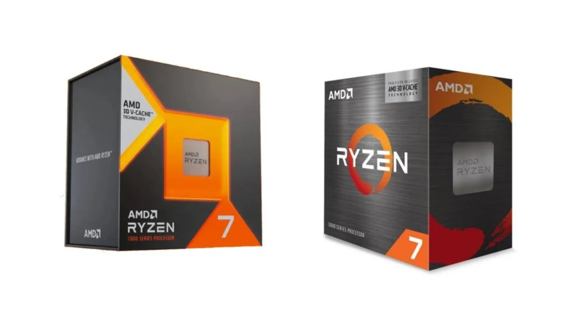 AMD Ryzen 7 7800X3D vs 5800X3D