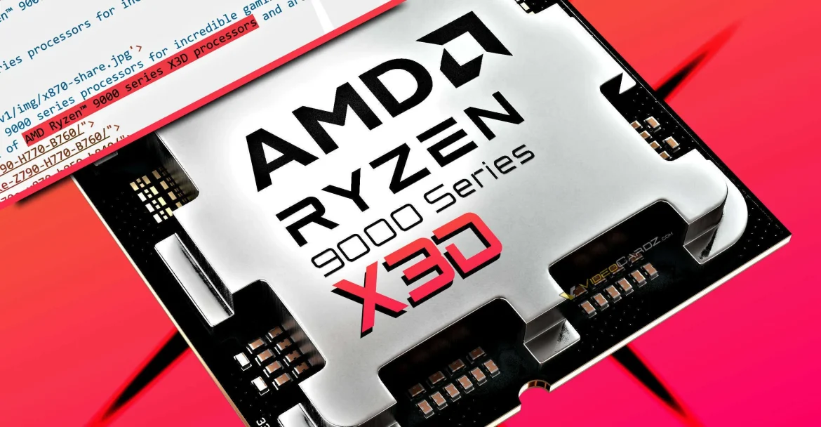 AMD Ryzen 9000X3D procesori mogli bi uskoro biti dostupni