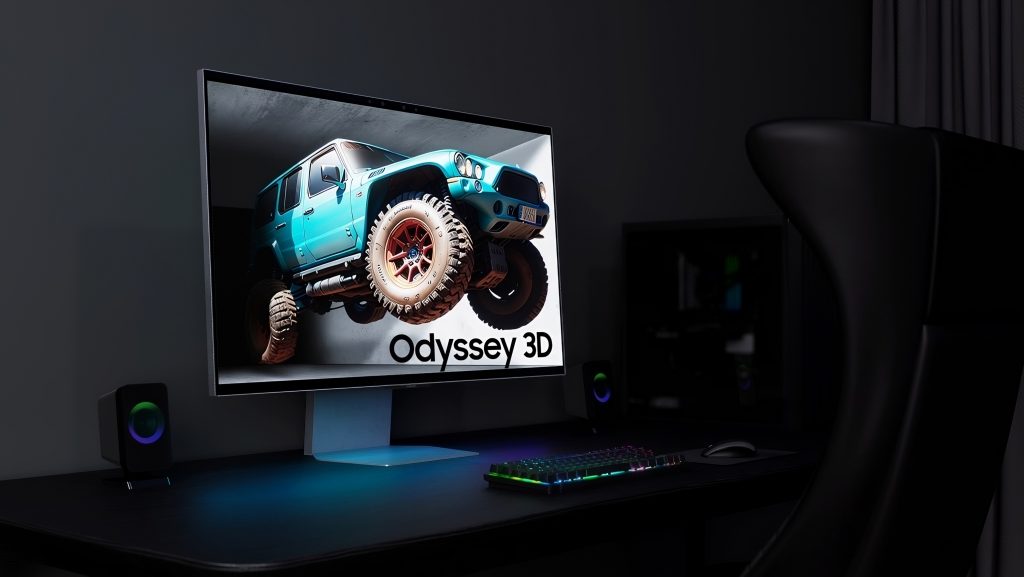 Samsung predstavlja Odyssey 3D gaming monitor 1