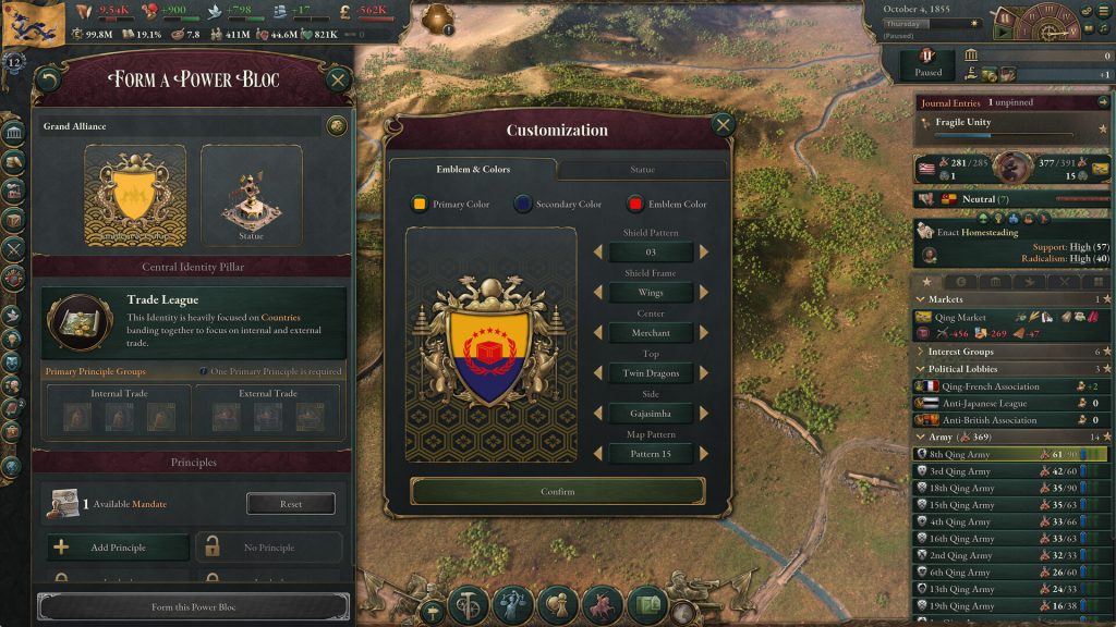 Victoria 3 Sphere of Influence 2