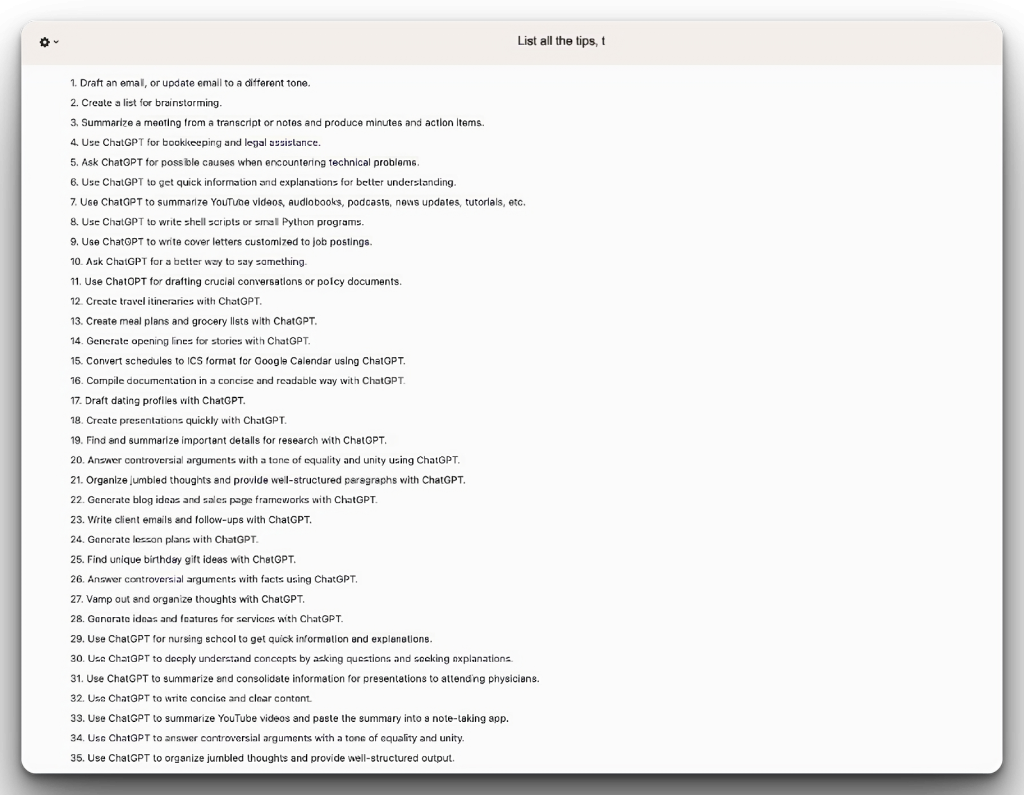 35 najbolјih ChatGPT hakova za produktivnost, prema Reddit-u (2024.) 2 (2)