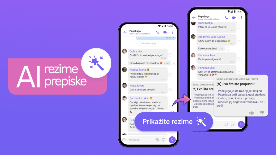 AI rezime prepiske