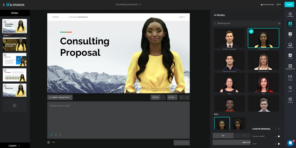 DeepBrain AI recenzija Najbolјi AI generator avatara 14