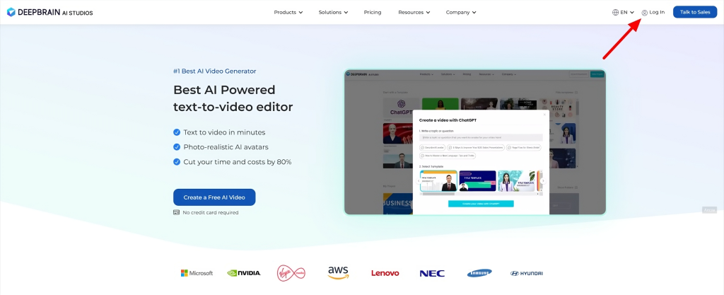 DeepBrain AI recenzija Najbolјi AI generator avatara 3