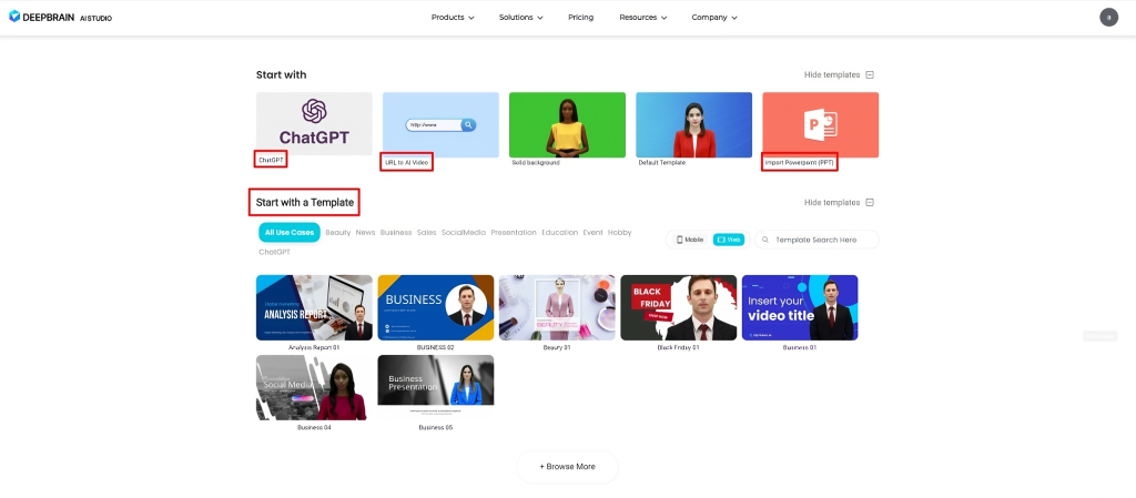 DeepBrain AI recenzija Najbolјi AI generator avatara 4