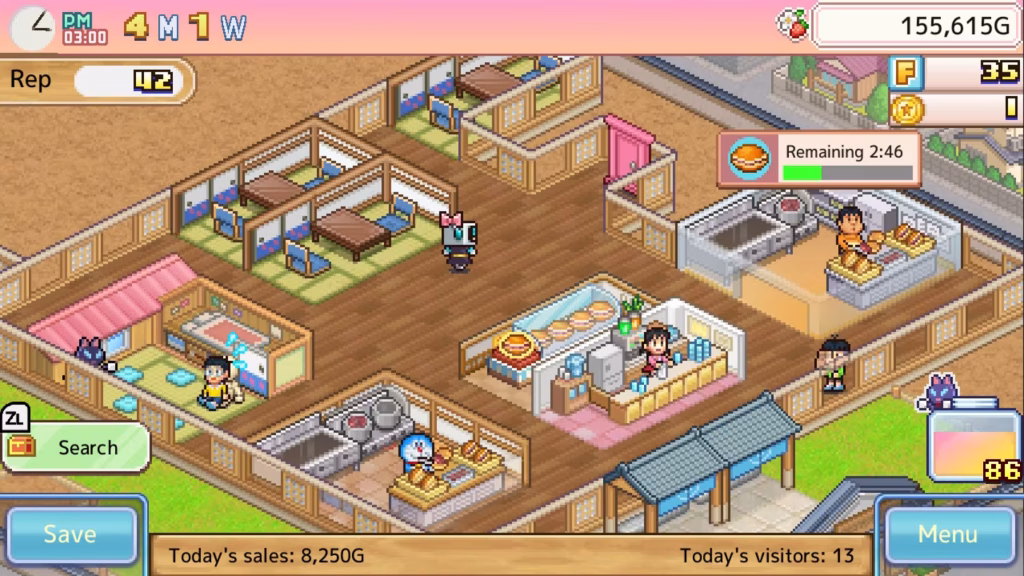 Doraemon Dorayaki Shop Story 1