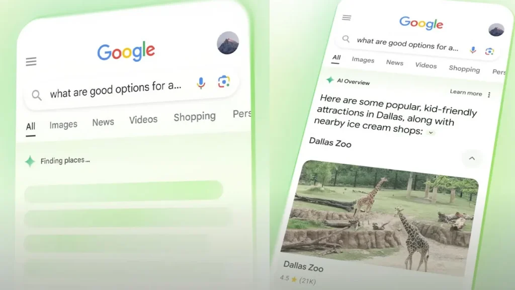 Google uvodi rezultate pretrage generisane veštačkom inteligencijom Nova era za online upite 4