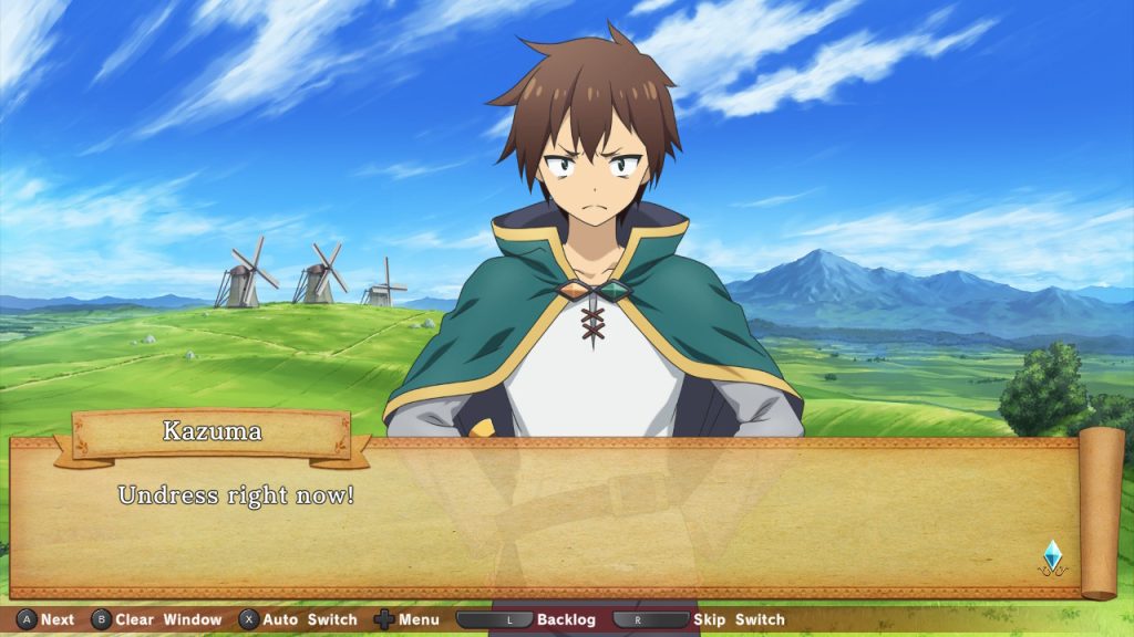 Konosuba: God’s Blessing on This Wonderful World! Love for These Clothes of Desire 