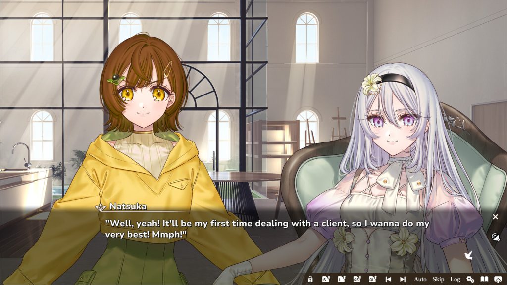 Lilja and Natsuka Painting Lies 1