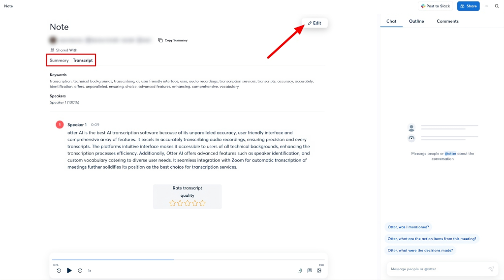 Otter AI recenzija Da li je to najprecizniji AI prepisivač 9