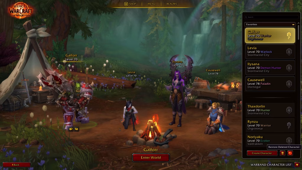 World of Warcraft vraća korisnu uslugu za likove 1