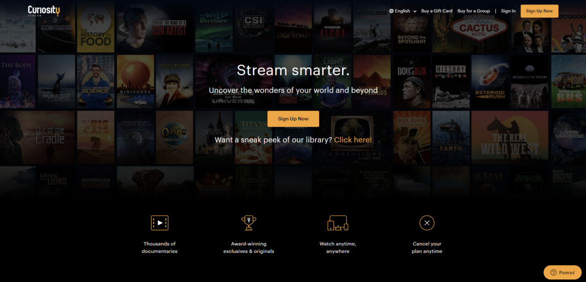 www.curiositystream.com