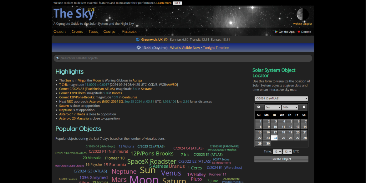 www.theskylive.com