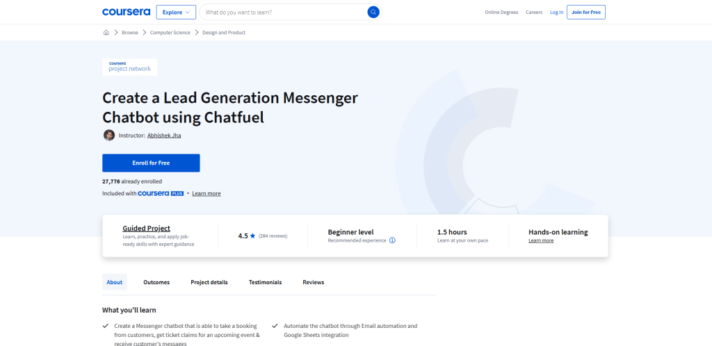 6 najbolјih chatbot kurseva i sertifikata 5