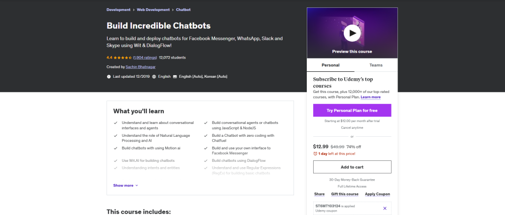 6 najbolјih chatbot kurseva i sertifikata 6
