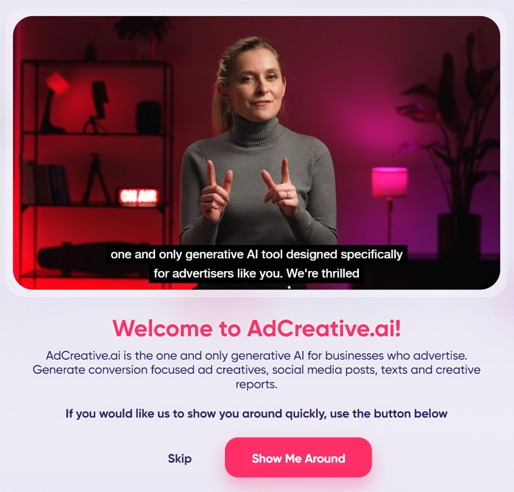 AdCreative.ai Najbolјi AI marketinški alat za oglase 12