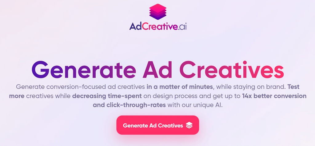 AdCreative.ai Najbolјi AI marketinški alat za oglase 3