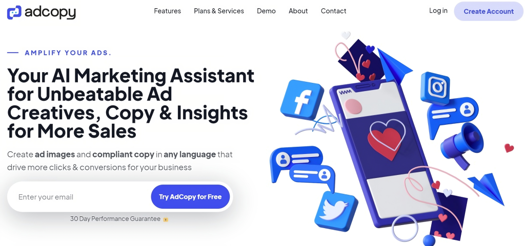 AdCreative.ai Najbolјi AI marketinški alat za oglase 34