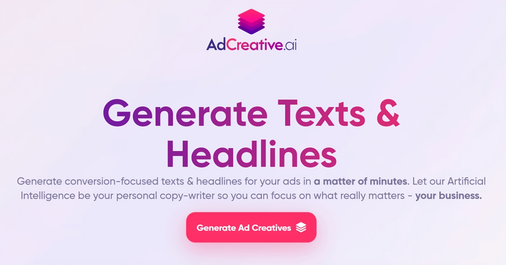 AdCreative.ai Najbolјi AI marketinški alat za oglase 5